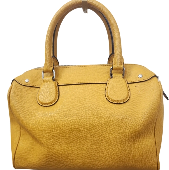2012 COACH Yellow Mustard Purse - Picture 3 of 9